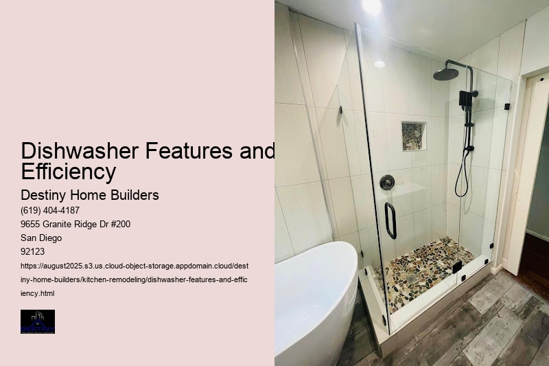Dishwasher Features and Efficiency
