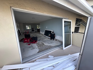 Securing and Sealing the New Sliding Door