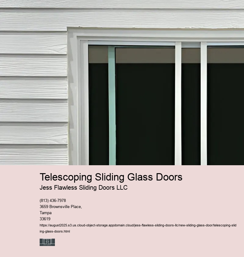 Installation Considerations for Telescoping Sliding Glass Doors