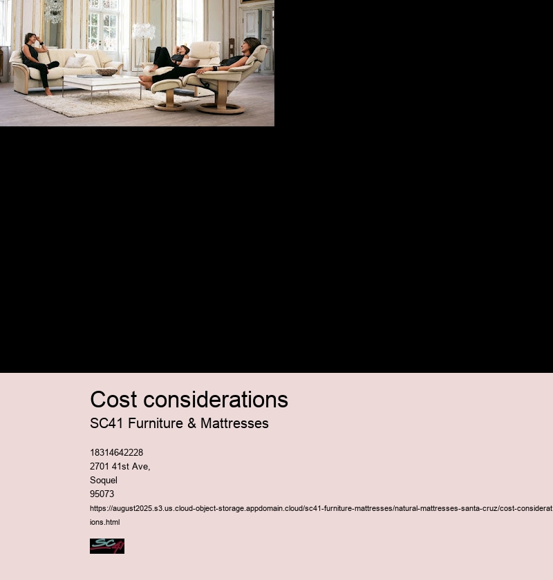 Cost considerations