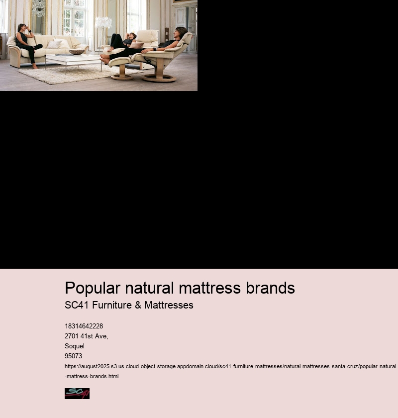 Popular natural mattress brands