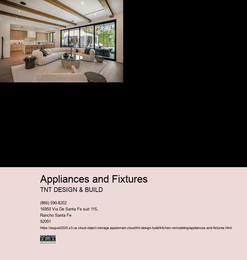 Appliances and Fixtures