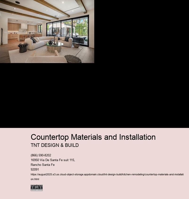 Countertop Materials and Installation