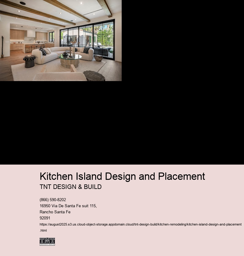 Kitchen Island Design and Placement