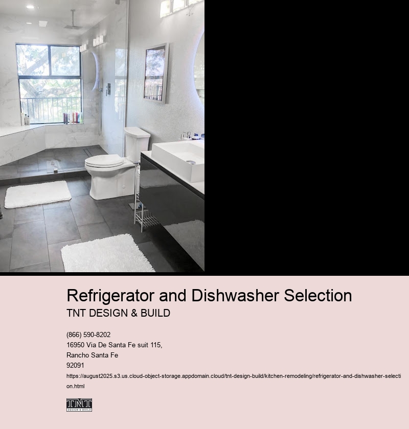 Refrigerator and Dishwasher Selection